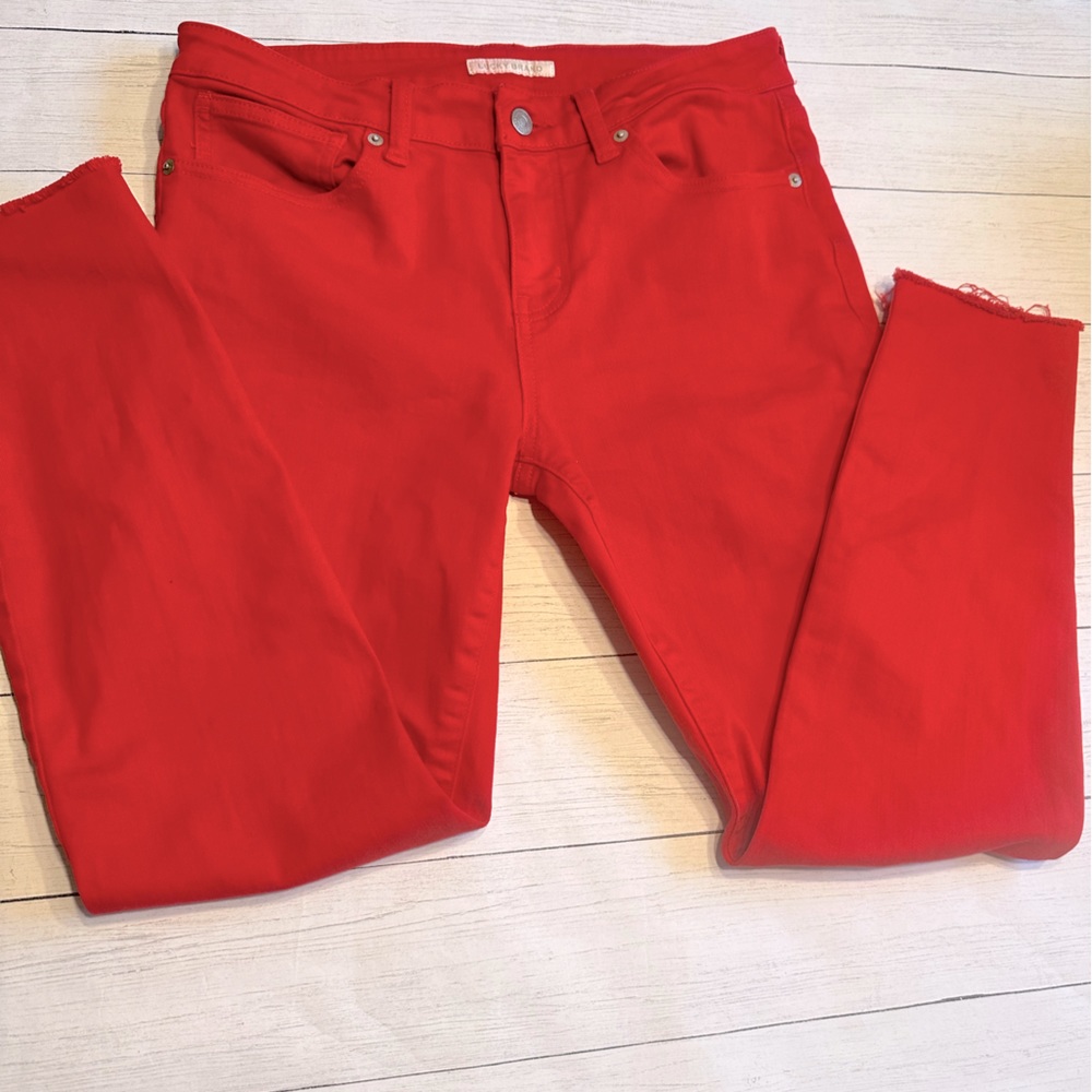 Lucky Brand Red Lolita Jeans 🛍